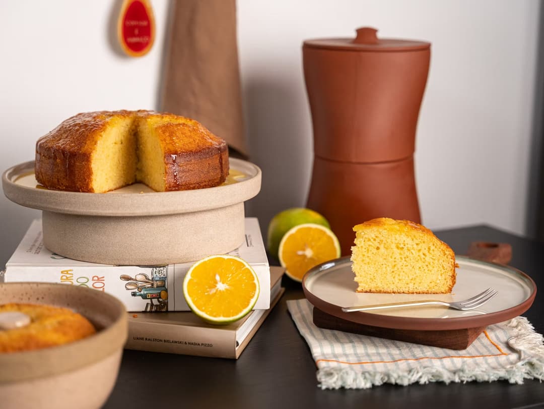 Bolo de laranja fácil e delicioso