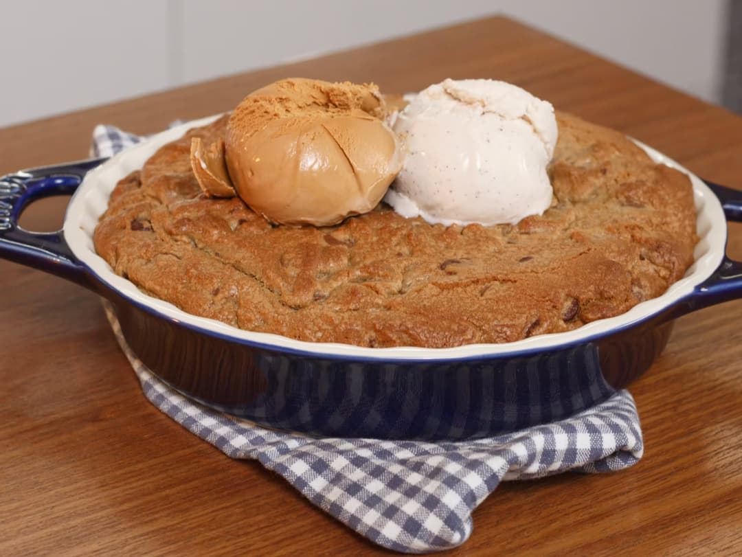 Cookie grande com gelato