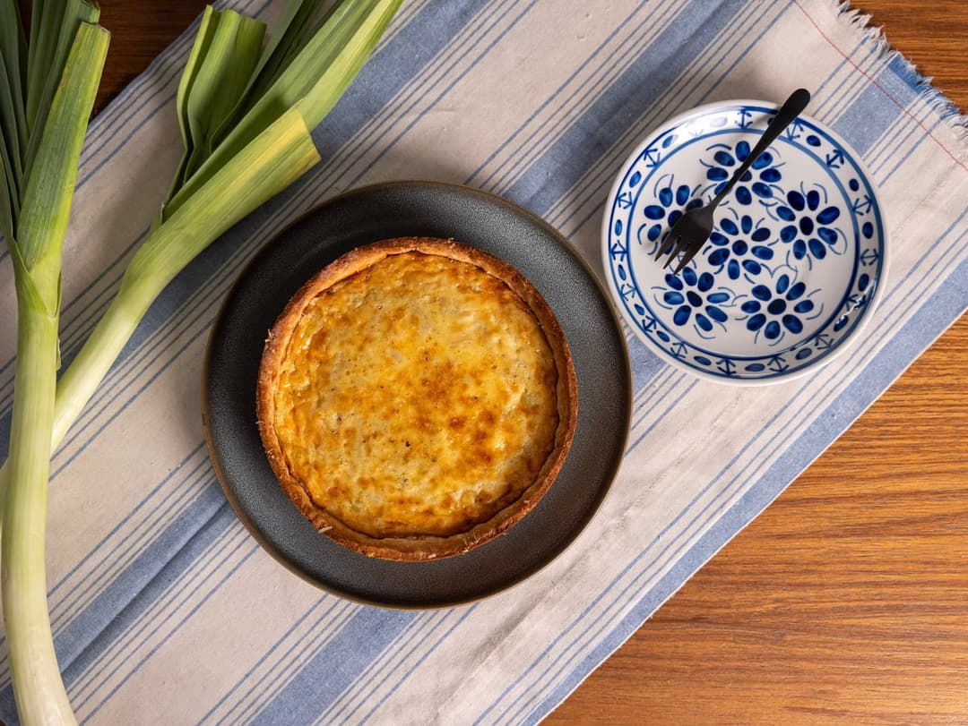 Quiche de Alho-poró
